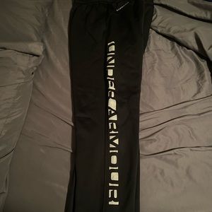 Black Under Armour joggers